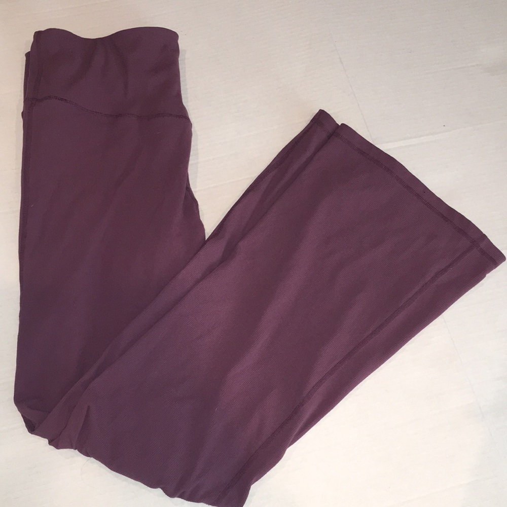 Gap fit Athletic Flare Pants | Studio Rib Sky High | Size L